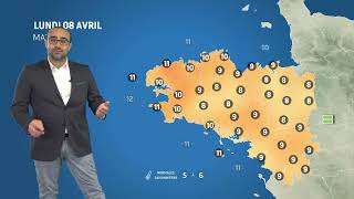 Illustration de l'actualité La météo de votre lundi 8 avril 2024