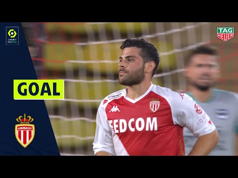 Goal Kevin VOLLAND (32' - AS MONACO) AS MONACO - FC GIRONDINS DE BORDEAUX (4-0) 20/21