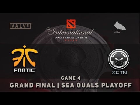 Fnatic vs. XctN - Game 4, Play-OFF GRAND FINAL @ TI6 SEA Quals, Dota 2