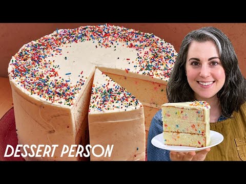 Confetti Cake (Homemade Funfetti)