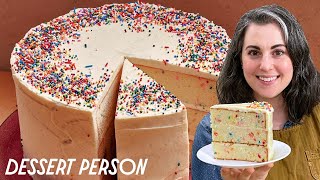 Claire Saffitz Makes Confetti Cake | Dessert Person