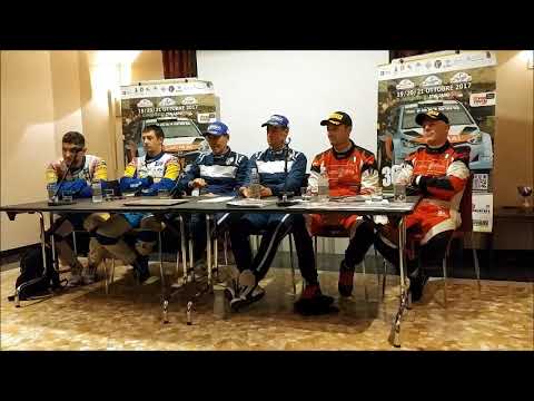 Rally di Como 2017: conferenza post-gara dei primi 3 classificati