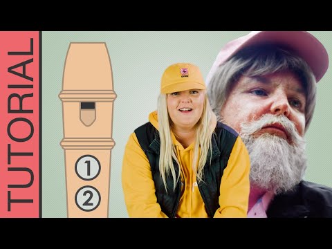 Dance Monkey - Recorder Tutorial (MEME Song)