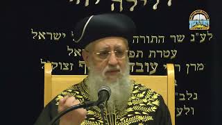 מדוע המן רצה להרוג את הילדים ראשונים I מרן הראשון לציון הגאון רבי דוד יוסף שליט"א#הרב_דוד_יוסף#פורים (מוסדות יחווה דעת) - התמונה מוצגת ישירות מתוך אתר האינטרנט יוטיוב. זכויות היוצרים בתמונה שייכות ליוצרה. קישור קרדיט למקור התוכן נמצא בתוך דף הסרטון