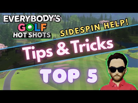 Everybody's Golf Hot Shots - Tips & Tricks (Sidespin Fixed!)