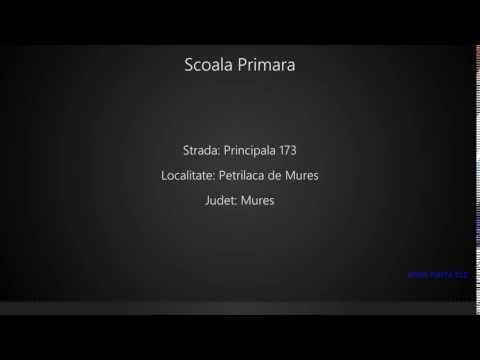 Scoala Primara Petrilaca de Mures