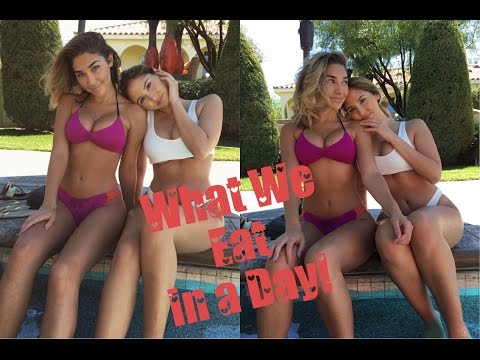 WHAT WE EAT IN A DAY! Chantel Jeffries & Catherine Paiz