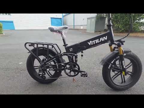 VITILAN i7 pro FOLDING ELECTRIC BIKE DELIVERY - Image 2