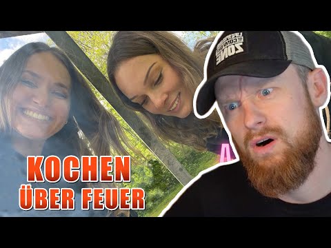 OUTDOOR kochen über dem Feuer mit KIENSPAN & Birkenrinde | Fritz Meinecke reagiert