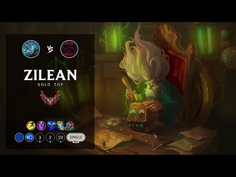 Zilean Top vs Ornn - EUW Grandmaster Patch 12.20