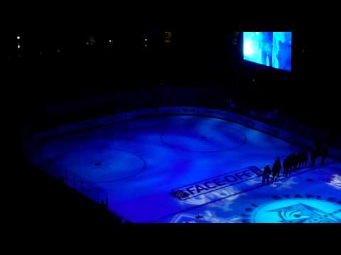 Los Angeles Kings first home game of season 2009-2010.