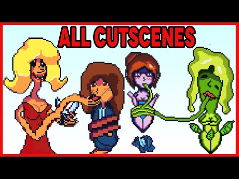 A House For Alesa 1, 2 - ALL ENDINGS - ALL CUTSCENES - ALL DEATH - Full Story (Game Movie)