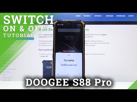 How to Switch On Hey Google in Doogee S88 Pro?