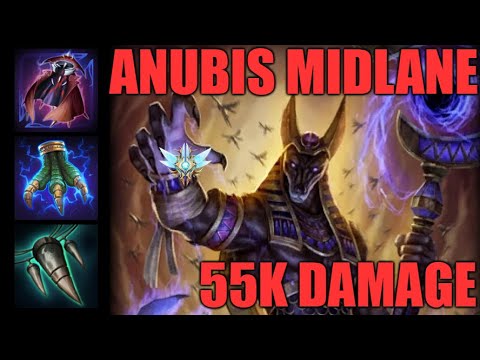 Life stealing faster than they can kill me, Anubis Midlane - Smite Grandmasters Ranked