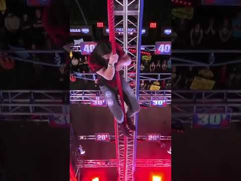 Stage 4 from American Ninja Warrior! Climb for one million dollars! #viral #fypシ #shorts #fitness