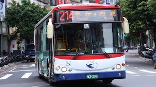 (中興巴士) 214 中和-內湖 KKA-0598 (故宮站304配車轉調)