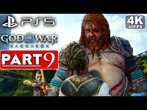 GOD OF WAR RAGNAROK Gameplay Walkthrough Part 9 FULL GAME [4K 60FPS PS5] - No Commentary
