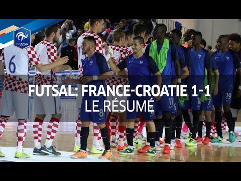 Futsal, barrage aller Euro 2018: France-Croatie 2017 (1-1), le résumé I FFF