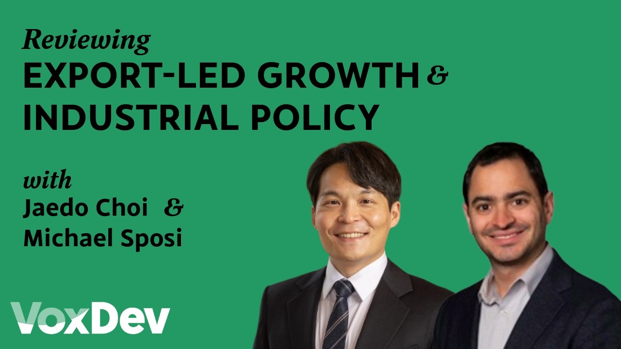 Export-Led Growth & Industrial Policy