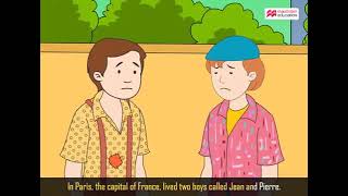 The pie and the tart.