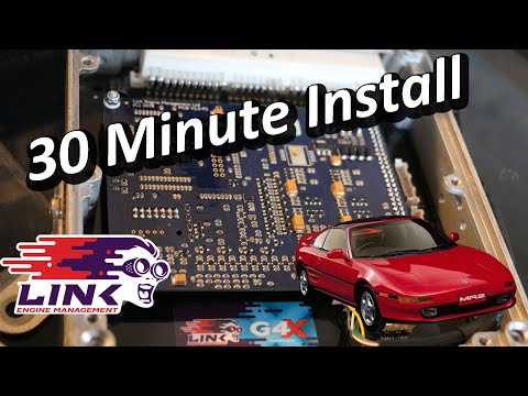 MR2 Link ECU Install - G4X Plug and Play ECU