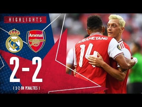 HIGHLIGHTS | Real Madrid 2-2 Arsenal | 3-2 on penalties | ICC 2019