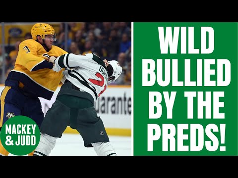 Minnesota Wild bullied by the Nashville Predators!