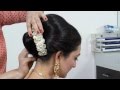 Indian-Asian bridal Hairstyle tutorial.