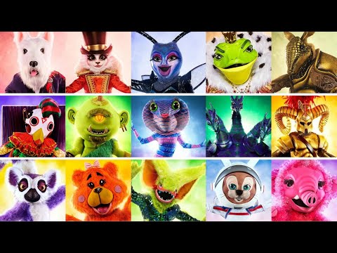 ALL MASKED SINGER REVEALS (Season 7)