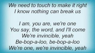 Emma Bunton - Invincible Lyrics