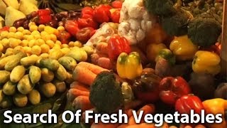 preview picture of video 'Search Of Fresh Vegetables | Gariahat Road | Kolkata'