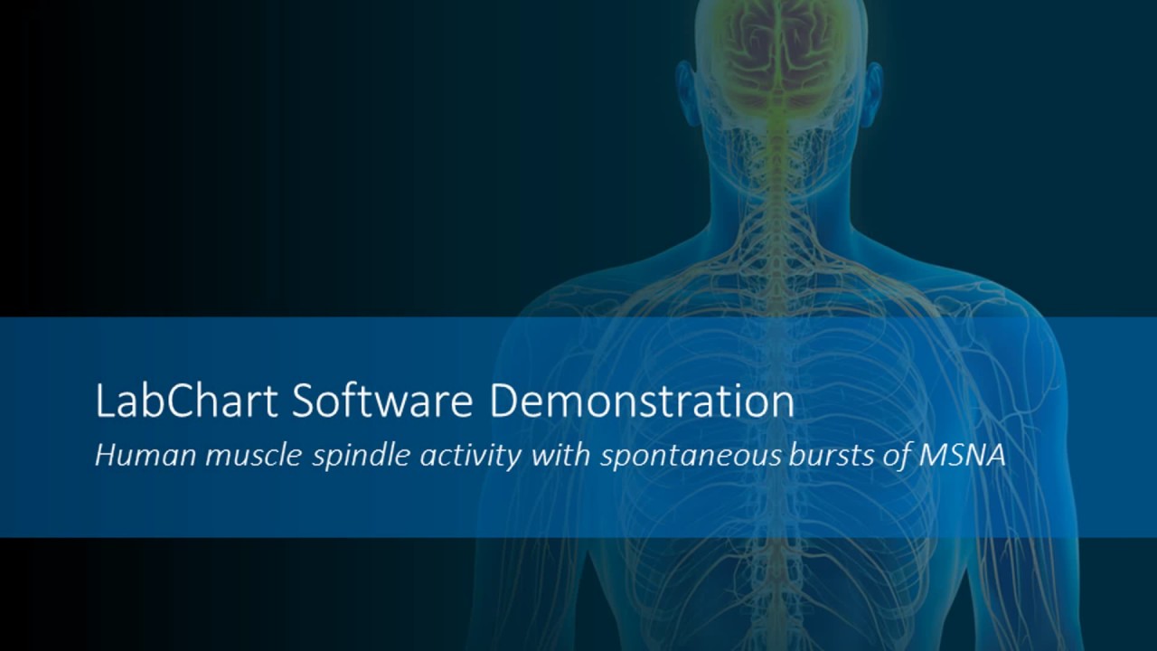 Microneurography: LabChart Software Demonstration