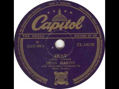 UK New Entry 1954 (53) Dean Martin - Sway