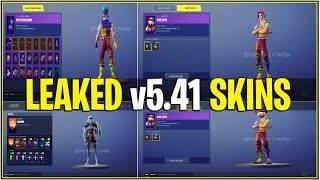 *NEW* Fortnite: LEAKED UPGRADEABLE CLOWN SKINS AND FEMALE RAGNAROK! (v5.41 Update)