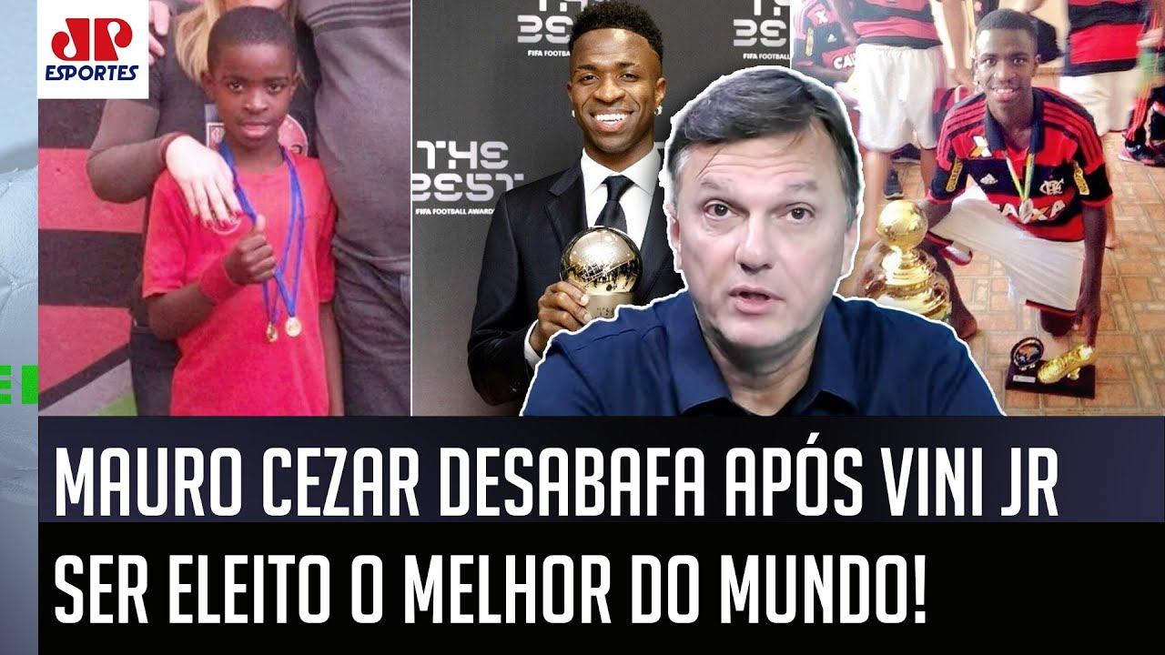 "Cara, o Vinicius Júnior SAIR DE ONDE SAIU e ser ELEITO o MELHOR DO MUNDO é..." Mauro Cezar DESABAFA