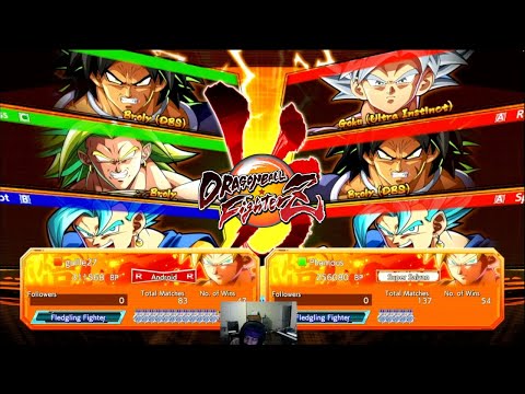 Dragon Ball FighterZ: Intensive Online-Ranglistenspiele spielen