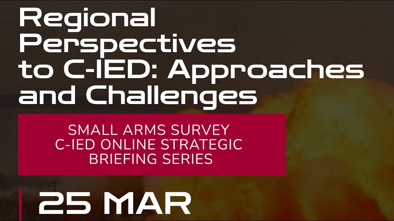 Regional Perspectives to C-IED: Approaches and Challenges