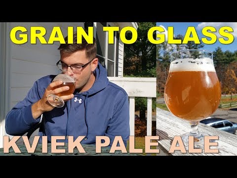 Brewing an American Pale Ale with Kveik Yeast, Nelson Sauvin and Ekuanot Hops | Grain to Glass