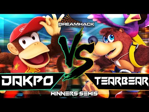 DH ANAHEIM 2020 | TLOC Dakpo (Diddy Kong) Vs. Tearbear (Banjo & Kazooie) Winners Semis - SSBU