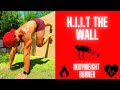 🔥H.I.I.T THE WALL BODYWEIGHT BURNER! | BJ Gaddour Home Gym Bodyweight Workout Full-Body Core Cardio
