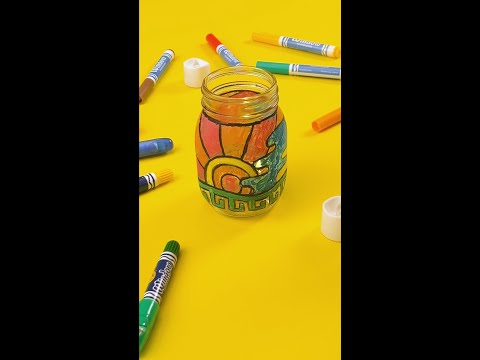 Crayola Washable Window Markers Stained Glass