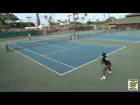 #1 Andre Ilagan vs. #3 Vojtech Vlkovsky FINALS HIGHLIGHTS - Lokahi Winter Challenge UTR 2022