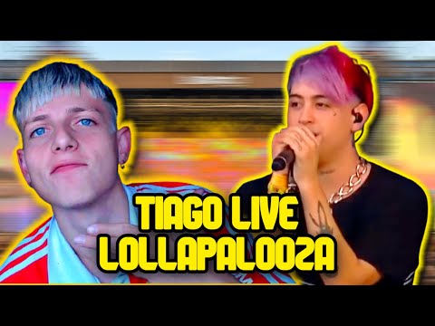 MUSICO REACCIONA a Tiago PZK - Loco LIVE LOLLAPALOOZA ARGENTINA 2022