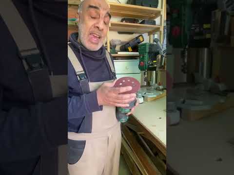 Astuce : Comment ajuster un disque de papier de verre sur une ponceuse