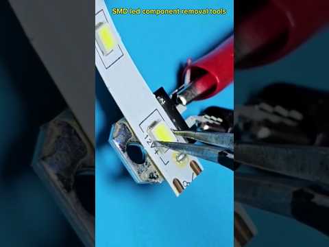 DIY SMD LED removal tools | #diy #youtubeshorts #hacks #electronic#viralvideo #et #@et0017#eee