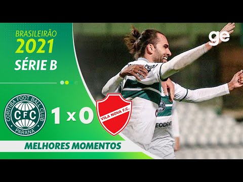 Gols e lances de Coritiba x Vila Nova-GO