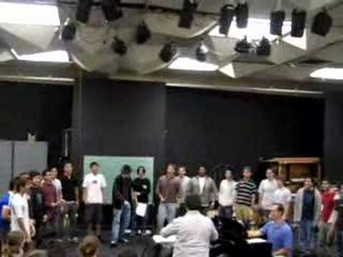 uc men's chorale rehearsal