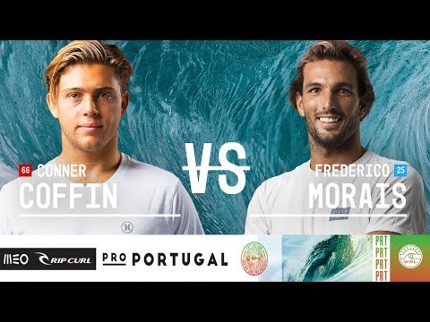 Conner Coffin vs. Frederico Morais - Round Three, Heat 4 - MEO Rip Curl Pro Portugal 2018