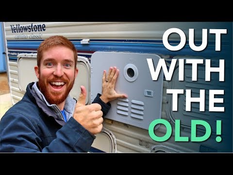 Installing a New Girard Tankless Instant RV Hot Water Heater