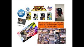 *NEW VERSION* Mod your Tiny Arcade V2! Joystick Selection Mod